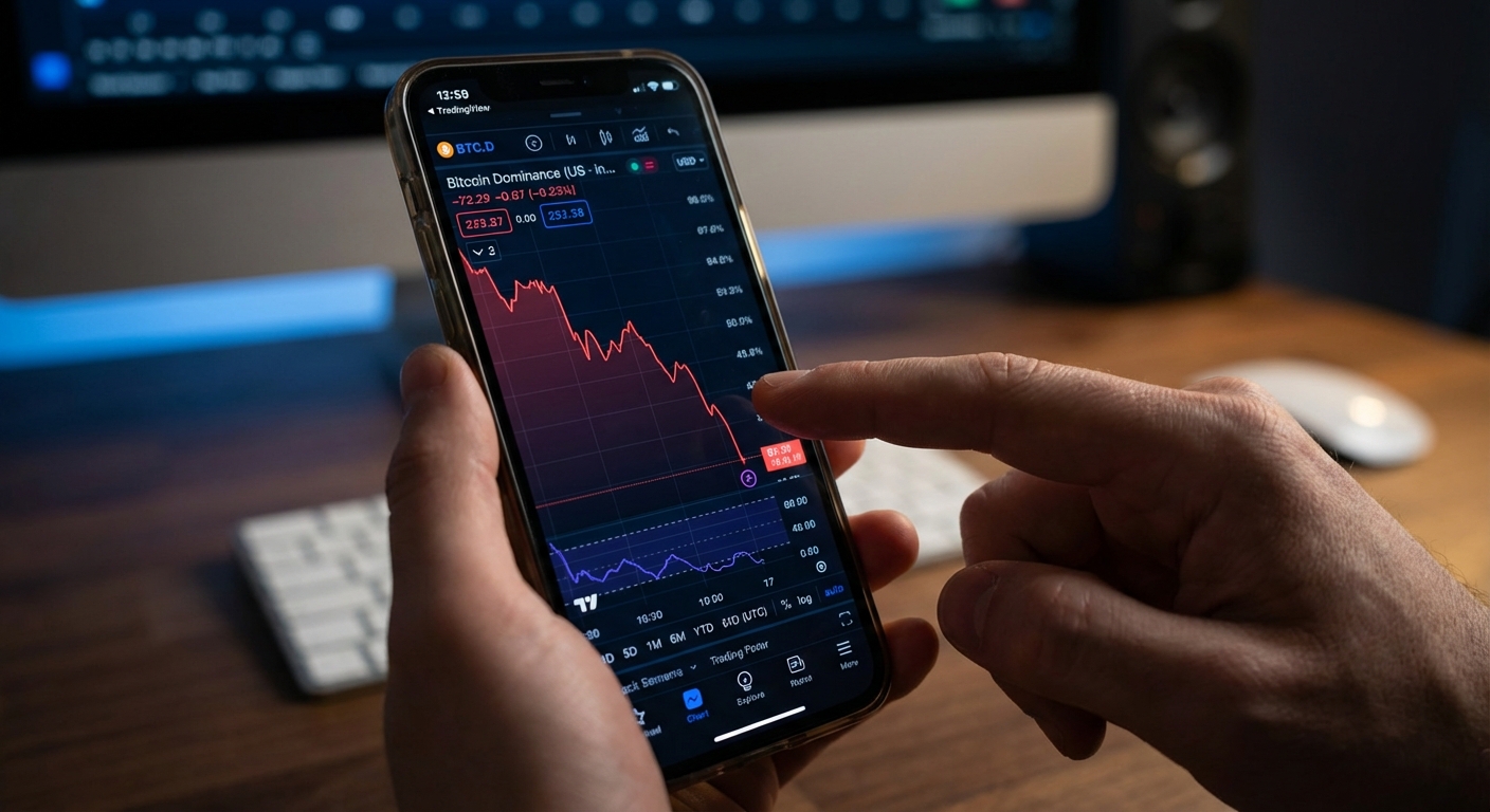 비트코인 도미넌스 차트 보는 곳 트레이딩뷰