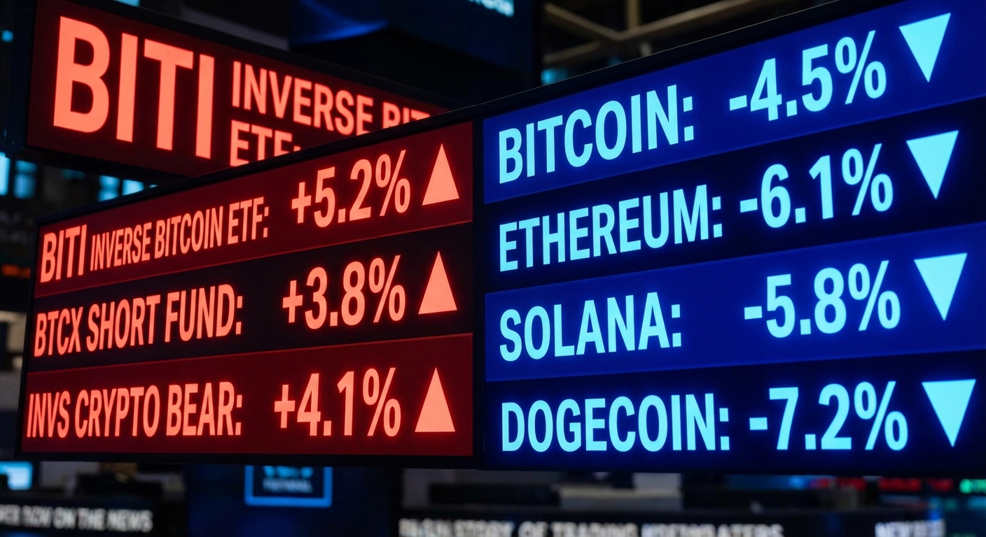 비트코인 하락 관련주 인버스