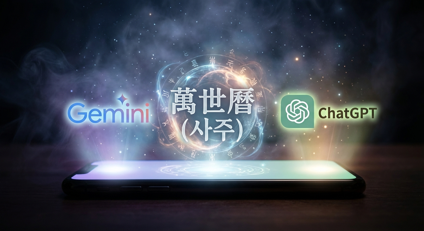 제미나이 챗지피티 사주 분석 비교